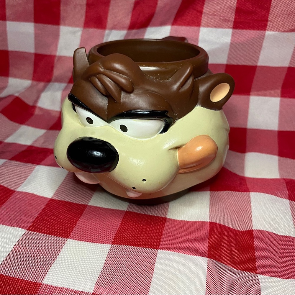 Vintage taz looney toons cup